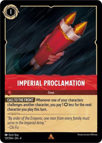 Imperial Proclamation (131/204) (Ursula's Return) by LAB7 Malta, Europe