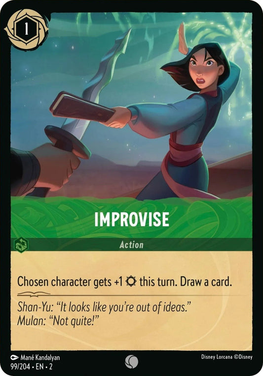 Disney Lorcana - Improvise (99/204) (Rise of the Floodborn)
