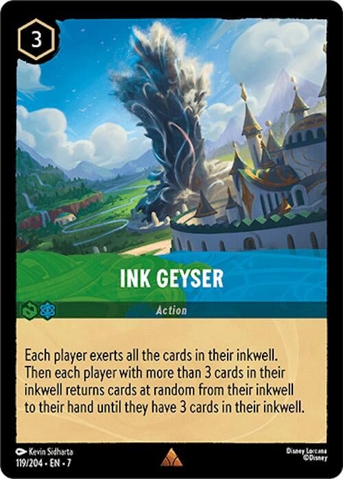Disney Lorcana - Ink Geyser (119/204) (Archazia's Island)