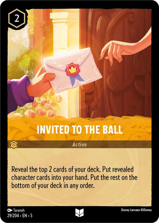 Disney Lorcana - Invited to the Ball (29/204) (Shimmering Skies)