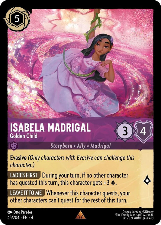 Disney Lorcana - Isabela Madrigal - Golden Child (45/204) (Ursula's Return)