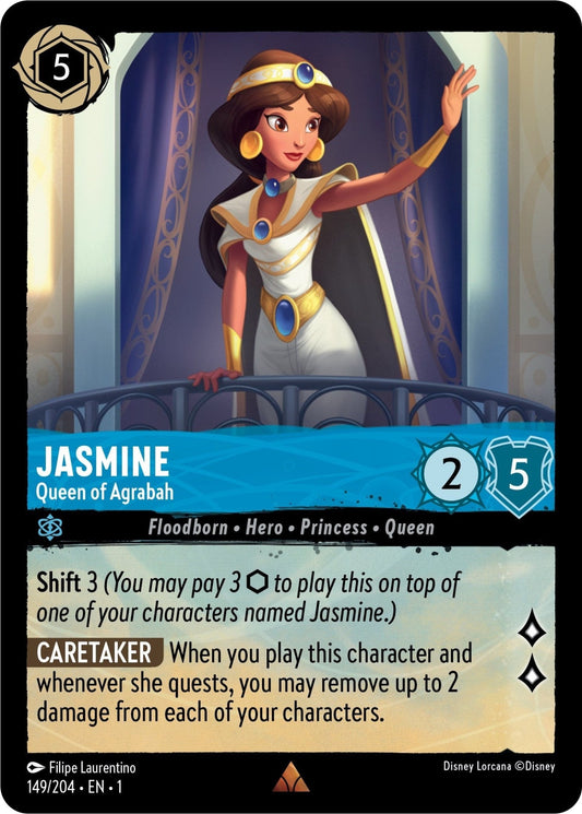 Disney Lorcana - Jasmine - Queen of Agrabah (149/204) (The First Chapter)