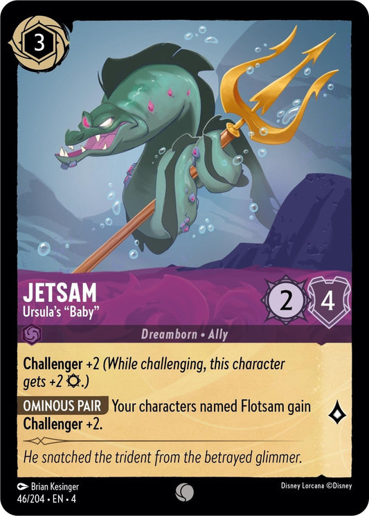 Disney Lorcana - Jetsam - Ursula's "Baby" (46/204) (Ursula's Return)