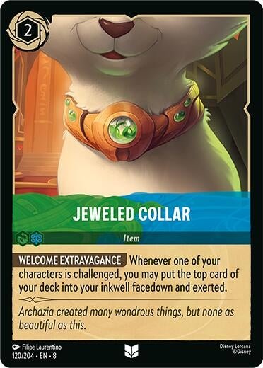 Disney Lorcana - Jeweled Collar (120/204) (Reign of Jafar)