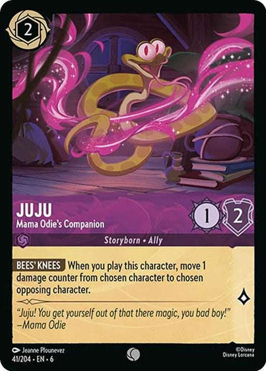Disney Lorcana - Juju - Mama Odie's Companion (41/204) (Azurite Sea)