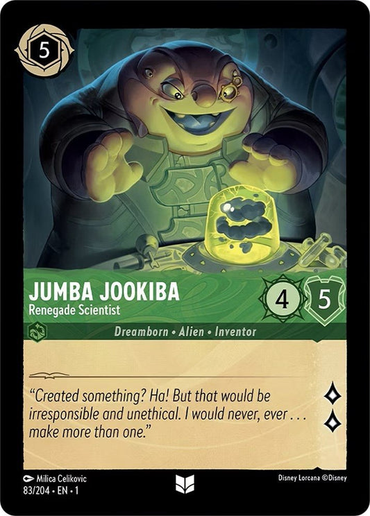 Disney Lorcana - Jumba Jookiba - Renegade Scientist (83/204) (The First Chapter)