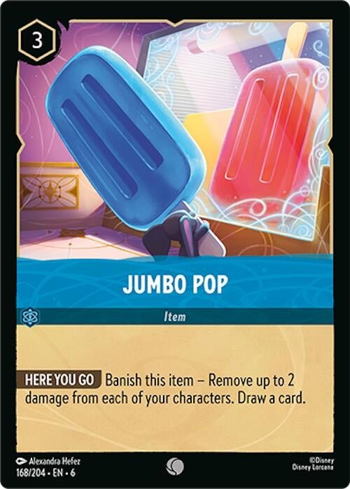 Disney Lorcana - Jumbo Pop (168/204) (Azurite Sea)