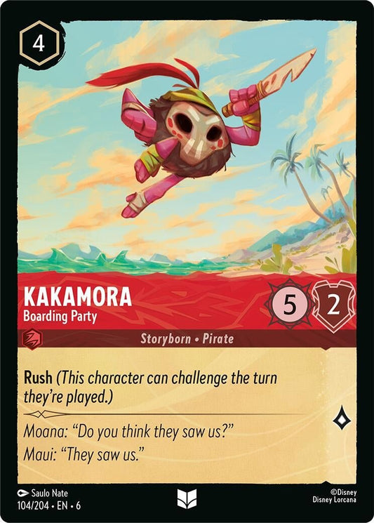 Disney Lorcana - Kakamora - Boarding Party (104/204) (Azurite Sea)
