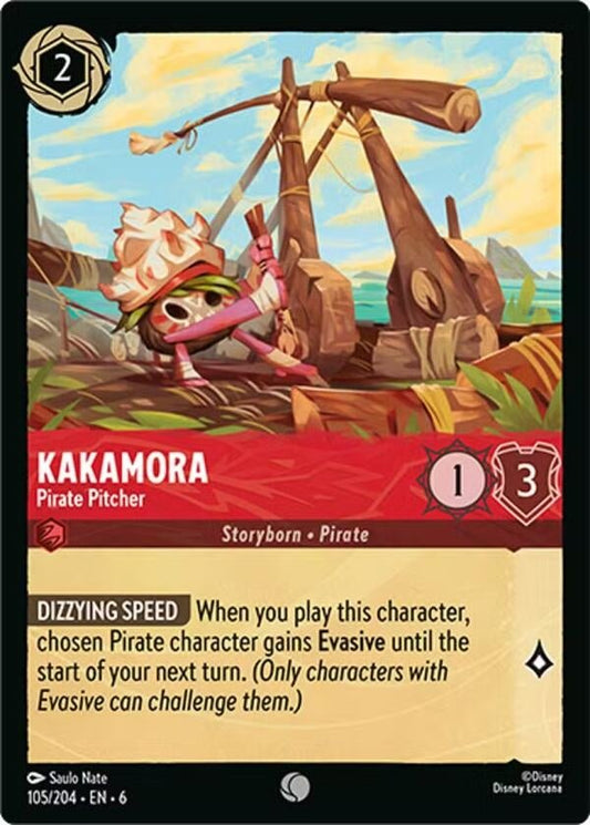 Disney Lorcana - Kakamora - Pirate Pitcher (105/204) (Azurite Sea)