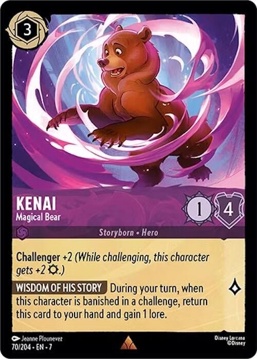 Disney Lorcana - Kenai - Magical Bear (70/204) (Archazia's Island)