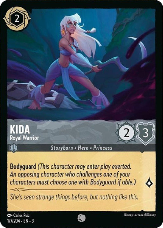 Disney Lorcana - Kida - Royal Warrior (177/204) (Into the Inklands)