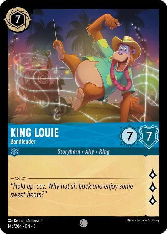 Disney Lorcana - King Louie - Bandleader (146/204) (Into the Inklands)