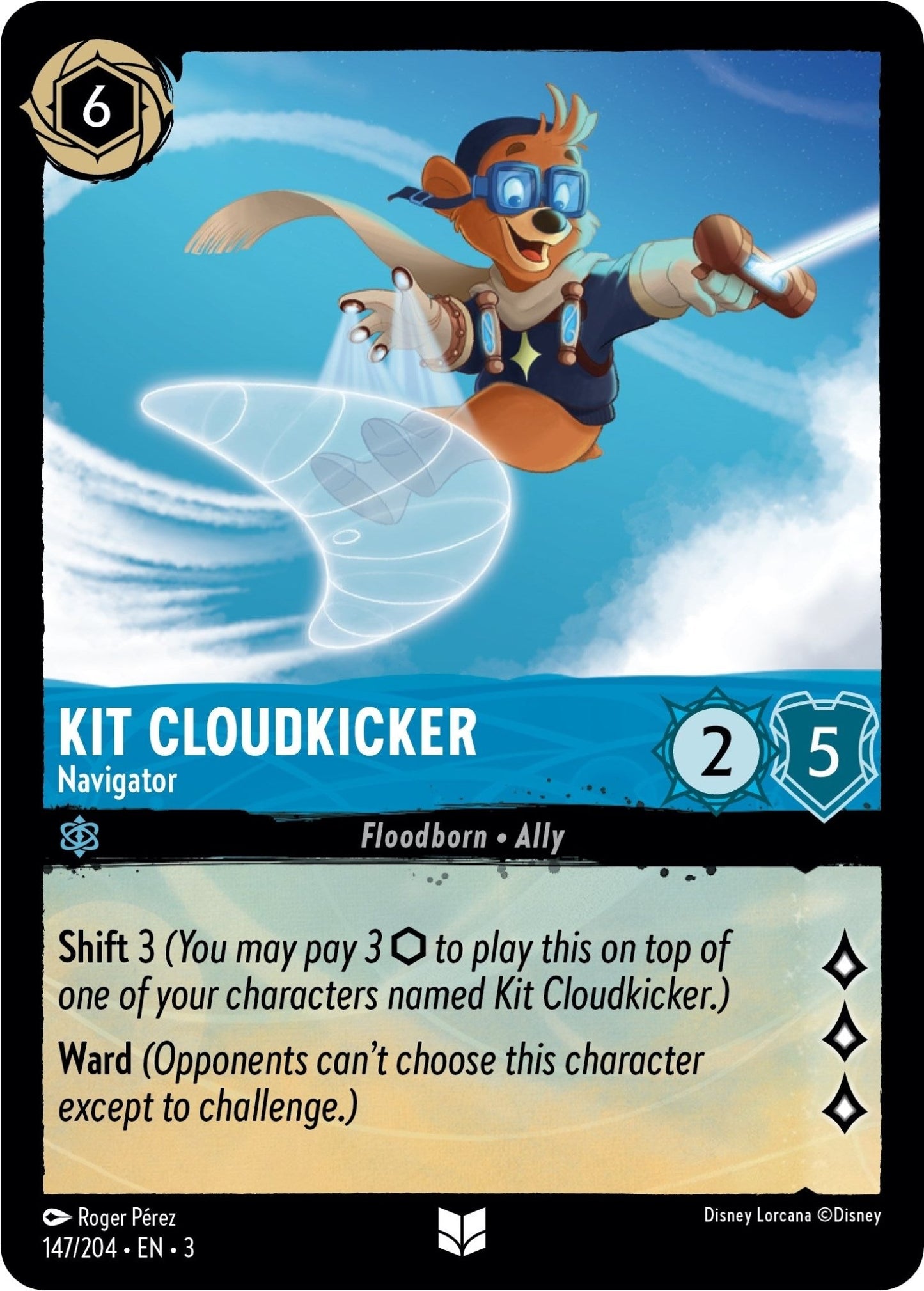 Disney Lorcana - Kit Cloudkicker - Navigator (147/204) (Into the Inklands)