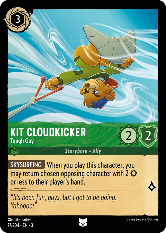 Disney Lorcana - Kit Cloudkicker - Tough Guy (77/204) (Into the Inklands)