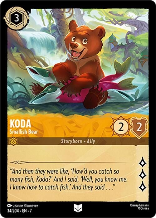 Disney Lorcana - Koda - Smallish Bear (34/304) (Archazia's Island)