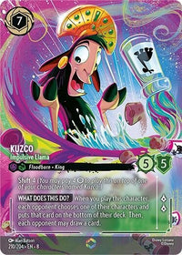 Kuzco - Impulsive Llama (Enchanted) (210/204) (Reign of Jafar) by LAB7 Malta, Europe