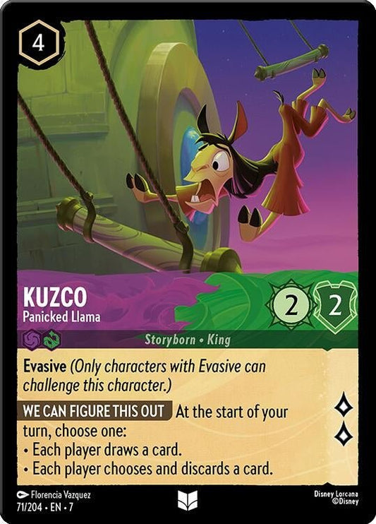 Disney Lorcana - Kuzco - Panicked Llama (71/204) (Archazia's Island)