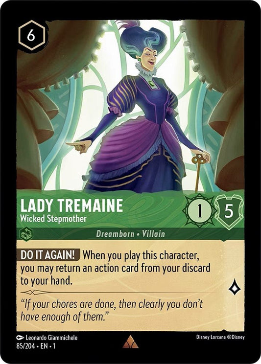 Disney Lorcana - Lady Tremaine - Wicked Stepmother (85/204) (The First Chapter)