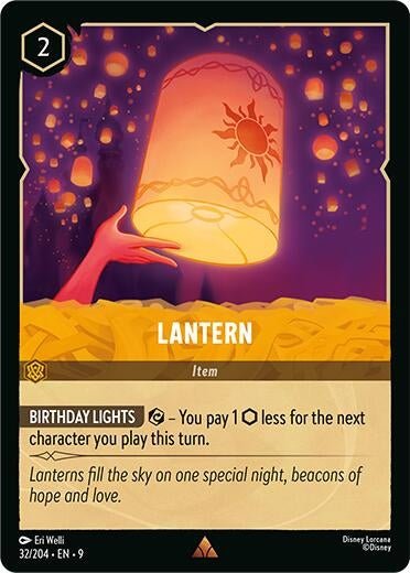 Disney Lorcana - Lantern (32/204) (Fabled)