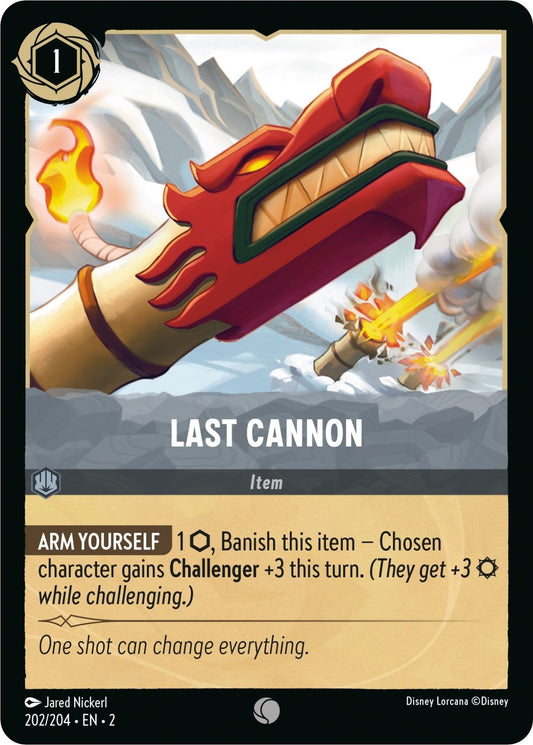 Disney Lorcana - Last Cannon (202/204) (Rise of the Floodborn)