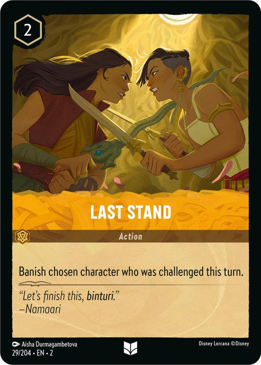 Disney Lorcana - Last Stand (29/204) (Rise of the Floodborn)