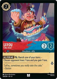 LeFou - Cake Thief (138/204) (Reign of Jafar) by LAB7 Malta, Europe
