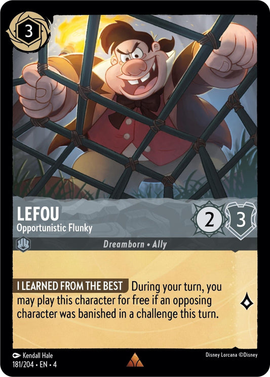Disney Lorcana - LeFou - Opportunistic Flunky (181/204) (Ursula's Return)