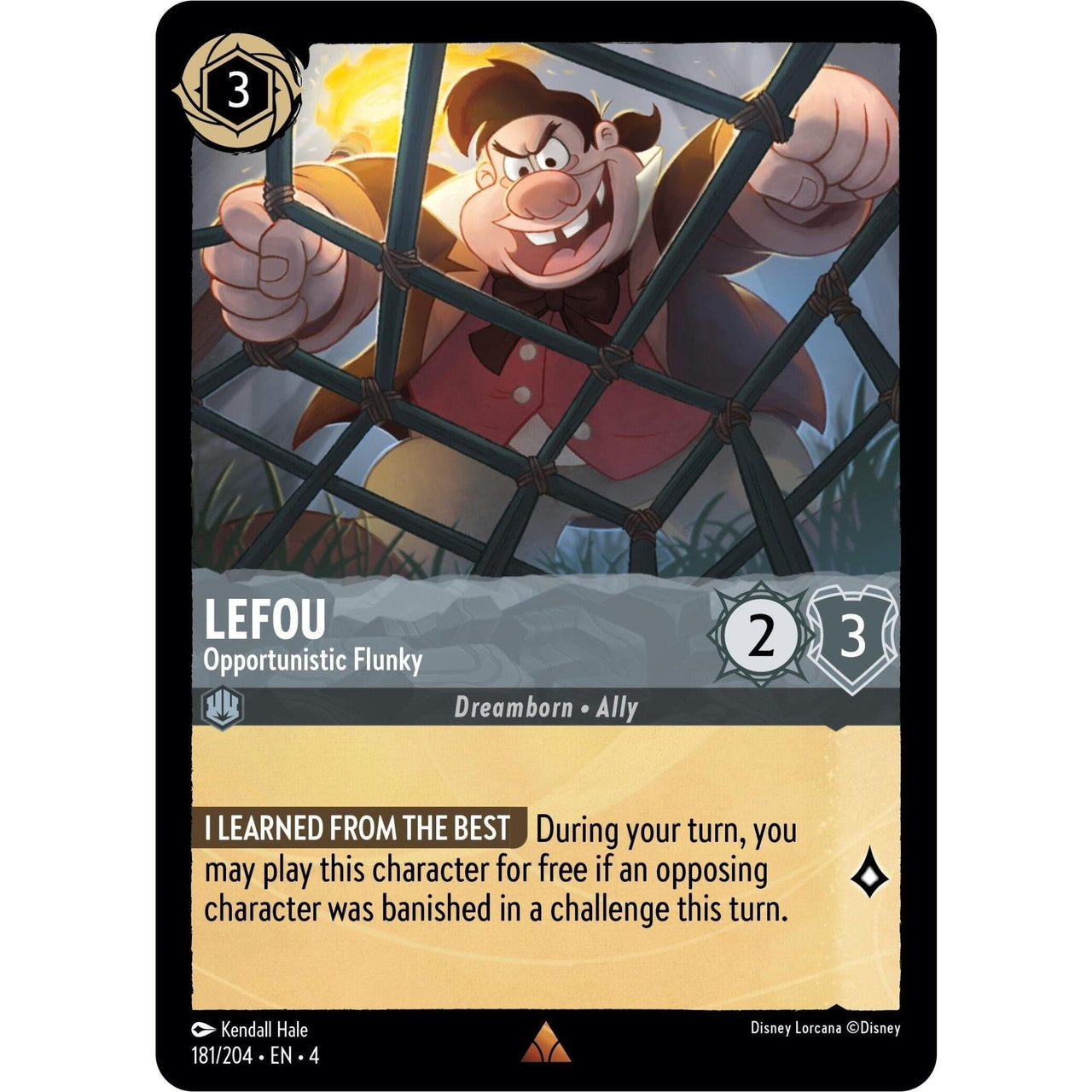 Ravensburger LeFou - Opportunistic Flunky (181/204) (Ursula's Return) by LAB7 Malta, Europe