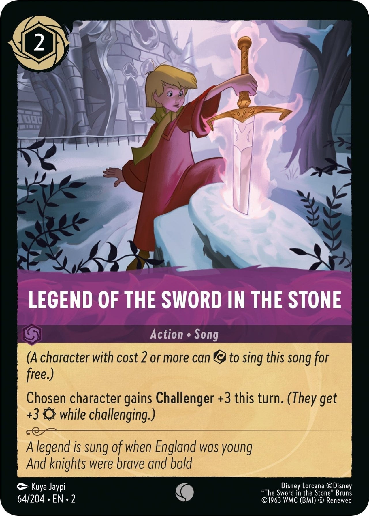 Legend of the Sword in the Stone (64/204) (Rise of the Floodborn) by LAB7 Malta, Europe