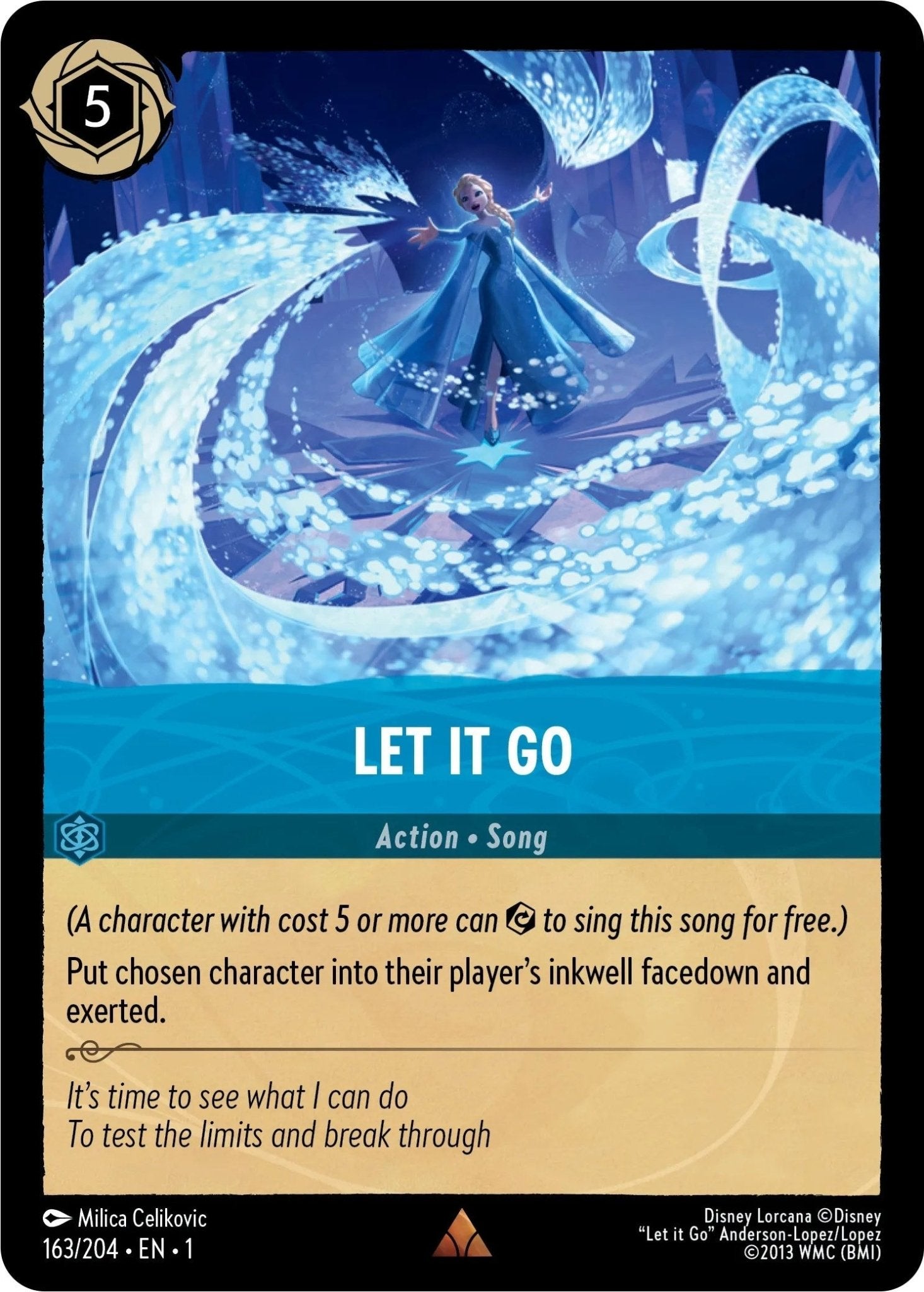 Disney Lorcana - Let It Go (163/204) (The First Chapter)