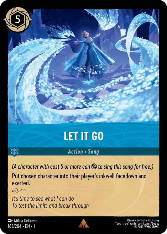 Disney Lorcana - Let It Go (163/204) (The First Chapter)