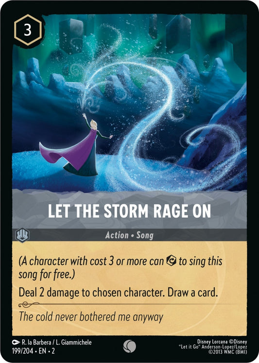Disney Lorcana - Let the Storm Rage On (199/204) (Rise of the Floodborn)