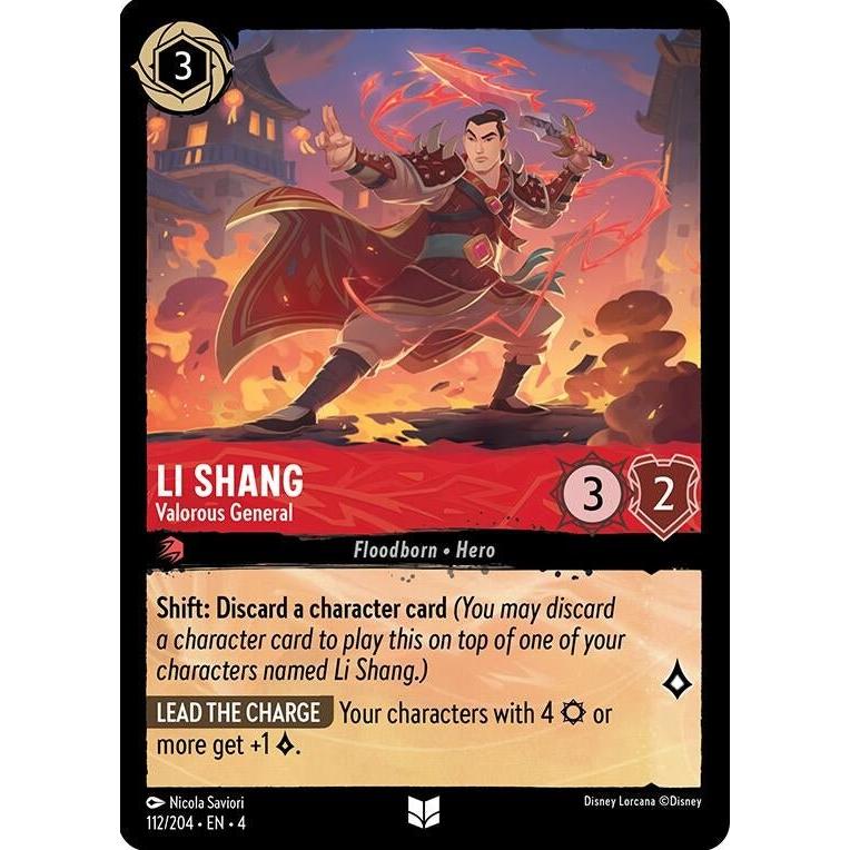 Ravensburger Li Shang - Valorous General (112/204) (Ursula's Return) by LAB7 Malta, Europe