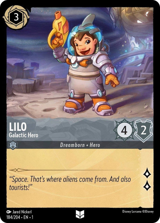 Disney Lorcana - Lilo - Galactic Hero (184/204) (The First Chapter)