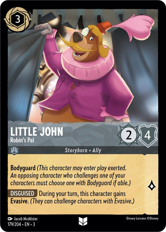 Disney Lorcana - Little John - Robin's Pal (179/204) (Into the Inklands)