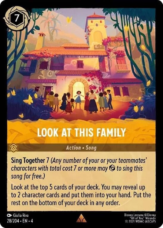 Disney Lorcana - Look at This Family (28/204) (Ursula's Return)