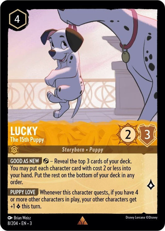 Disney Lorcana - Lucky - The 15th Puppy (8/204) (Into the Inklands)