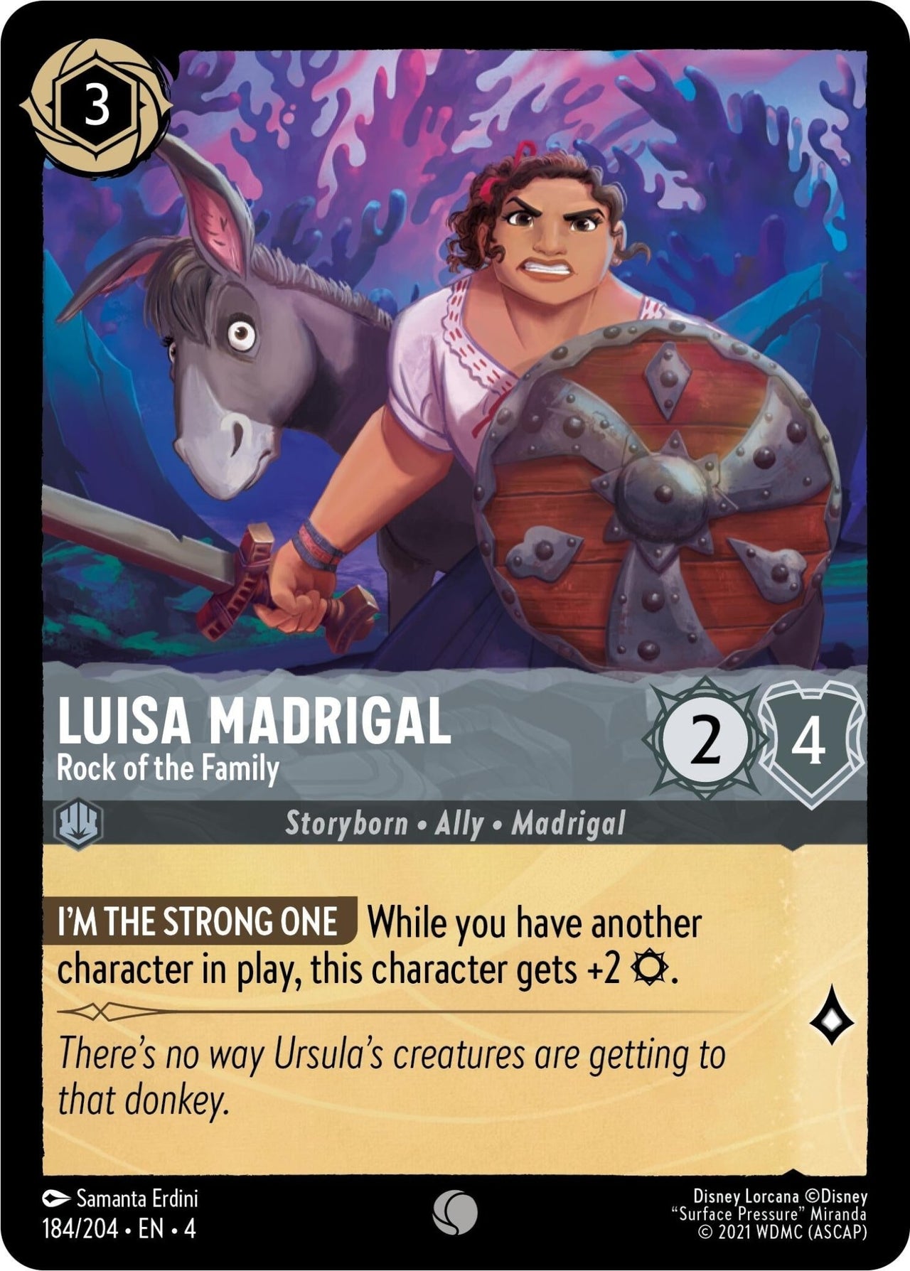 Luisa Madrigal - Rock of the Family (184/204) (Ursula's Return) by LAB7 Malta, Europe
