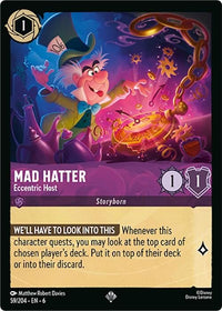 Mad Hatter - Eccentric Host (59/204) (Azurite Sea) by LAB7 Malta, Europe