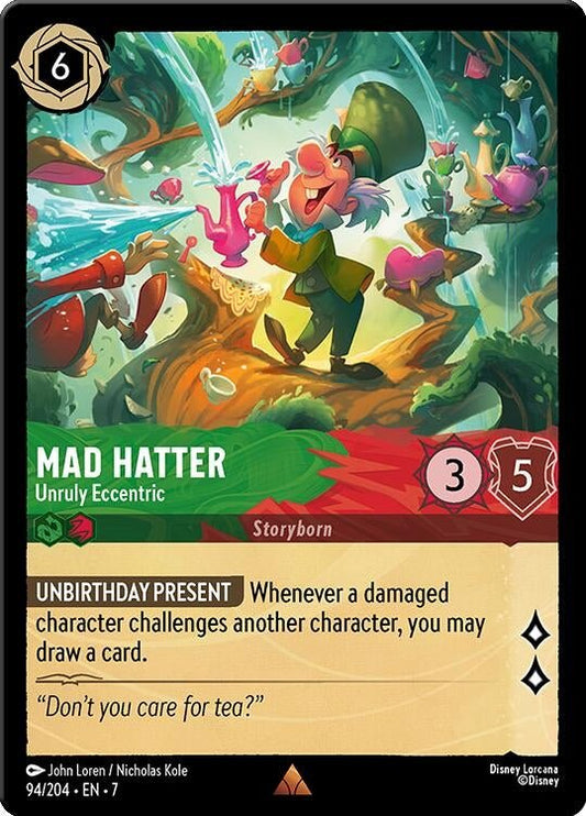 Disney Lorcana - Mad Hatter - Unruly Eccentric (94/204) (Archazia's Island)