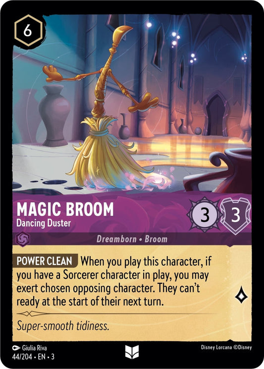 Disney Lorcana - Magic Broom - Dancing Duster (44/204) (Into the Inklands)