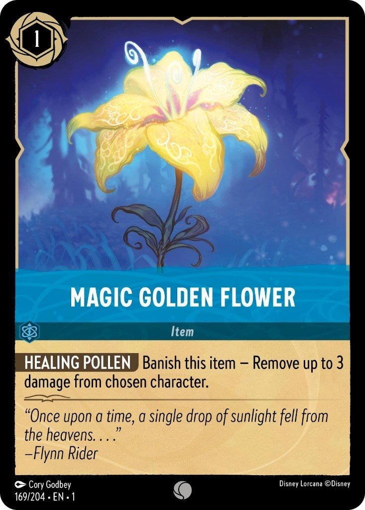 Disney Lorcana - Magic Golden Flower (169/204) (The First Chapter)