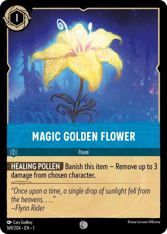 Disney Lorcana - Magic Golden Flower (169/204) (The First Chapter)