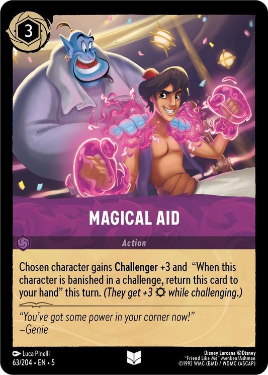 Disney Lorcana - Magical Aid (63/204) (Shimmering Skies)