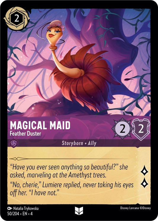 Disney Lorcana - Magical Maid - Feather Duster (50/204) (Ursula's Return)