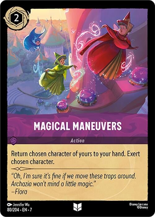 Disney Lorcana - Magical Maneuvers (80/204) (Archazia's Island)
