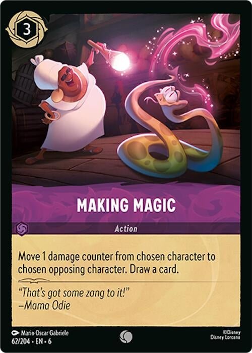 Disney Lorcana - Making Magic (62/204) (Azurite Sea)