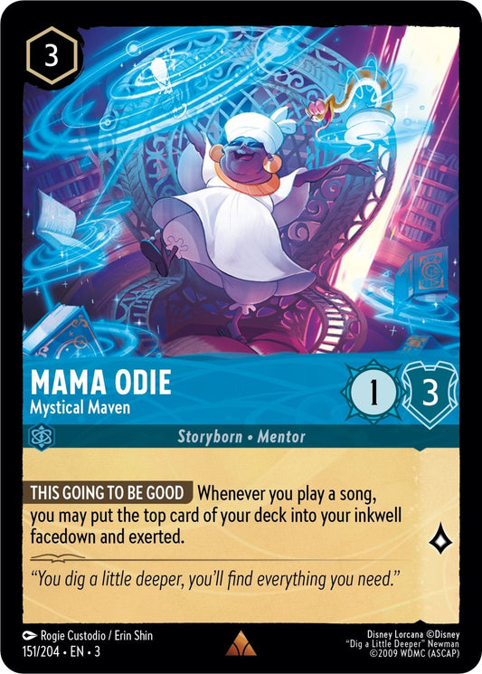 Disney Lorcana - Mama Odie - Mystical Maven (151/204) (Into the Inklands)