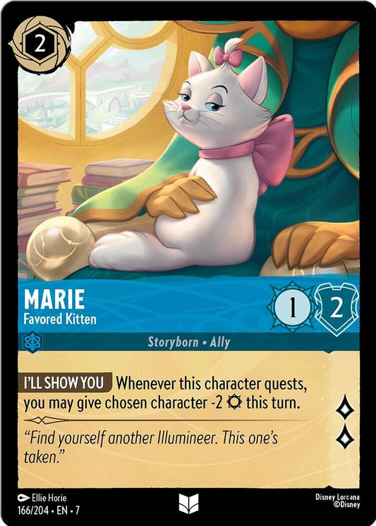 Disney Lorcana - Marie - Favored Kitten (166/204) (Archazia's Island)