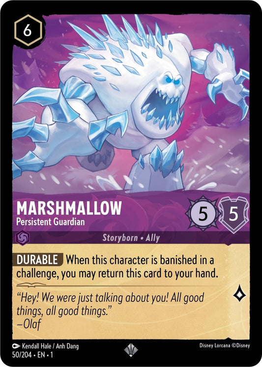 Disney Lorcana - Marshmallow - Persistent Guardian (50/204) (The First Chapter)